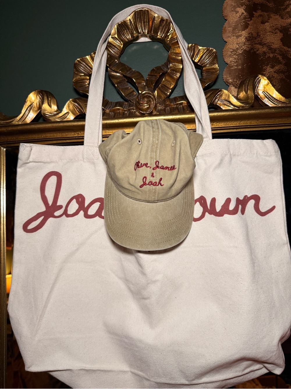 ♡ Joah Brown Exclusive Never Sold Tote Bag + Hat Set